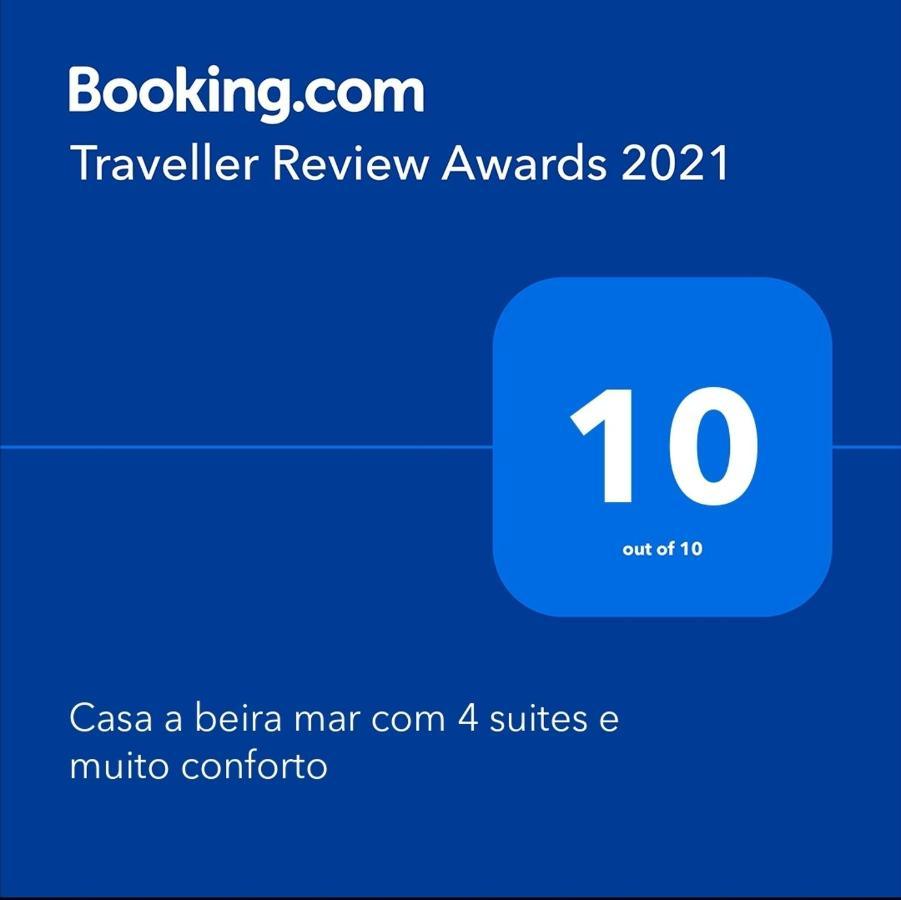 Casa A Beira Mar Com 4 Suites E Muito Conforto ปอร์โต จิ กาลินญาส ภายนอก รูปภาพ
