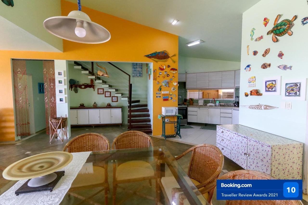 Casa A Beira Mar Com 4 Suites E Muito Conforto ปอร์โต จิ กาลินญาส ภายนอก รูปภาพ